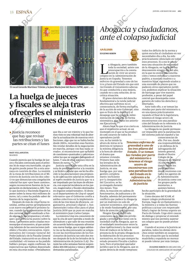 ABC MADRID 04-05-2023 página 18
