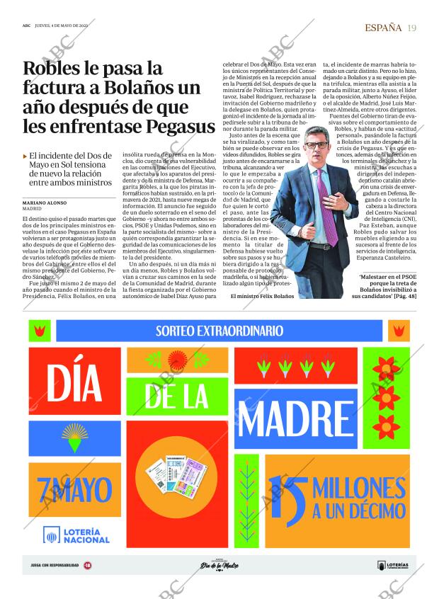 ABC MADRID 04-05-2023 página 19