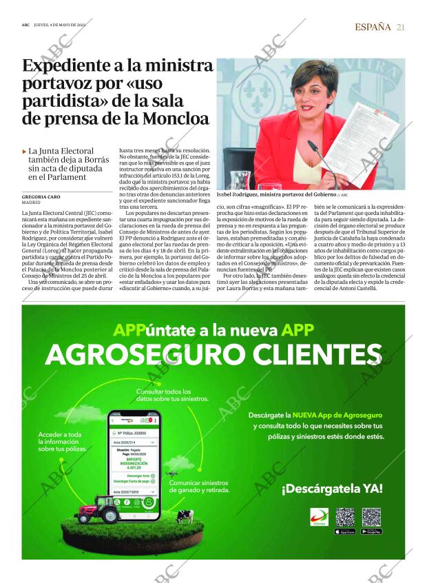 ABC MADRID 04-05-2023 página 21