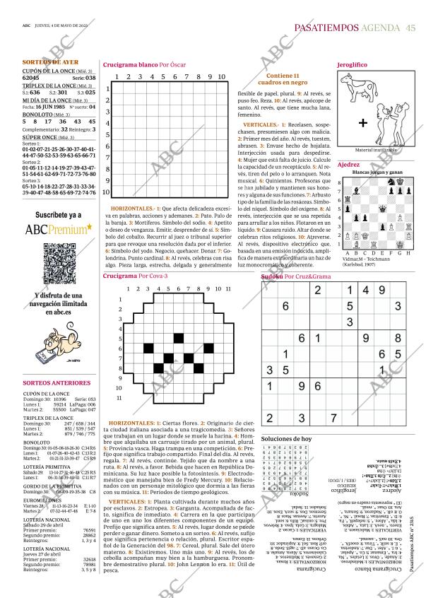 ABC MADRID 04-05-2023 página 45