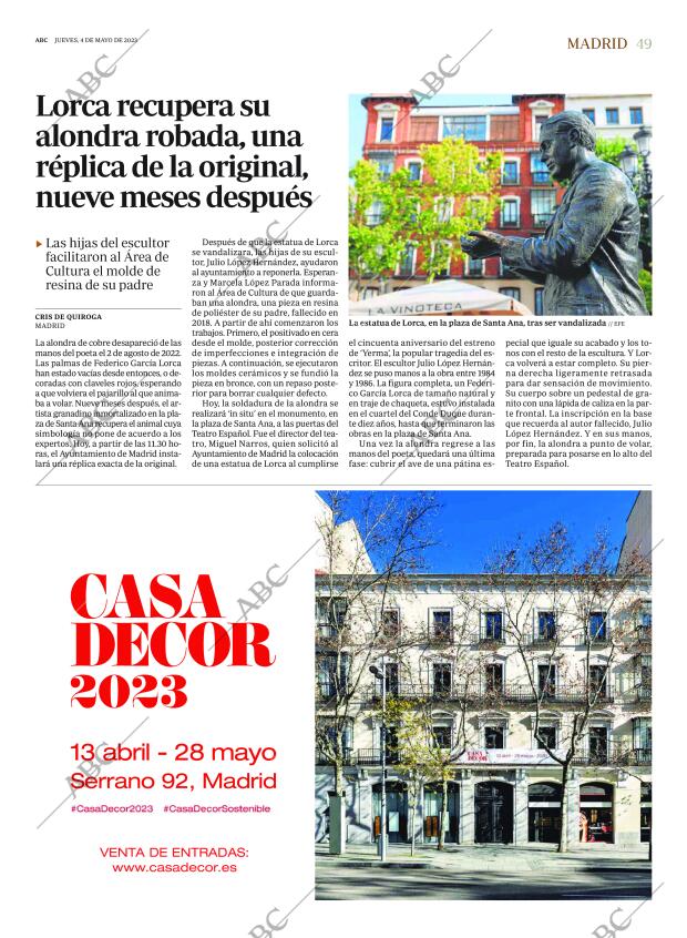 ABC MADRID 04-05-2023 página 49