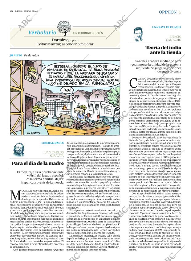 ABC MADRID 04-05-2023 página 5