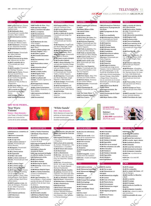 ABC MADRID 04-05-2023 página 61