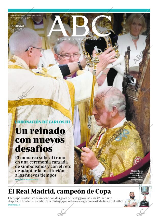 ABC SEVILLA 07-05-2023 página 1