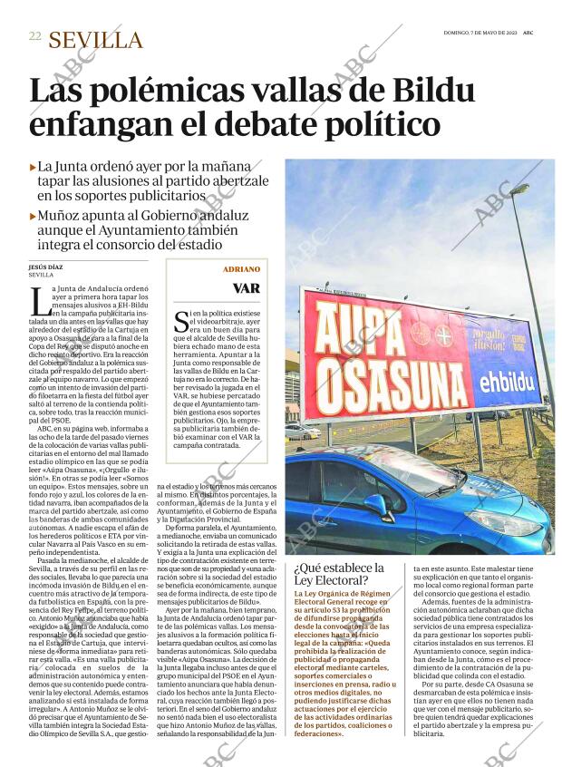 ABC SEVILLA 07-05-2023 página 22
