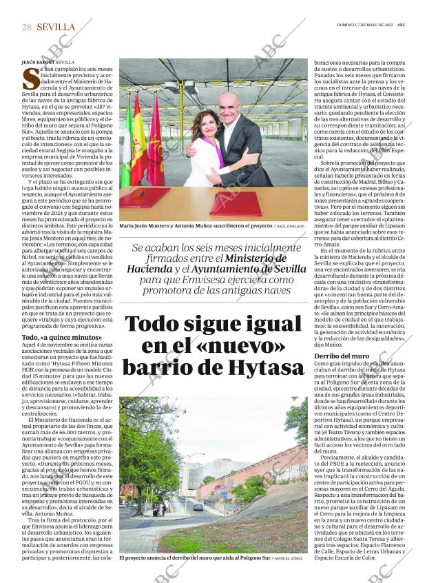 ABC SEVILLA 07-05-2023 página 28