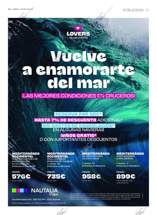 ABC SEVILLA 07-05-2023 página 45