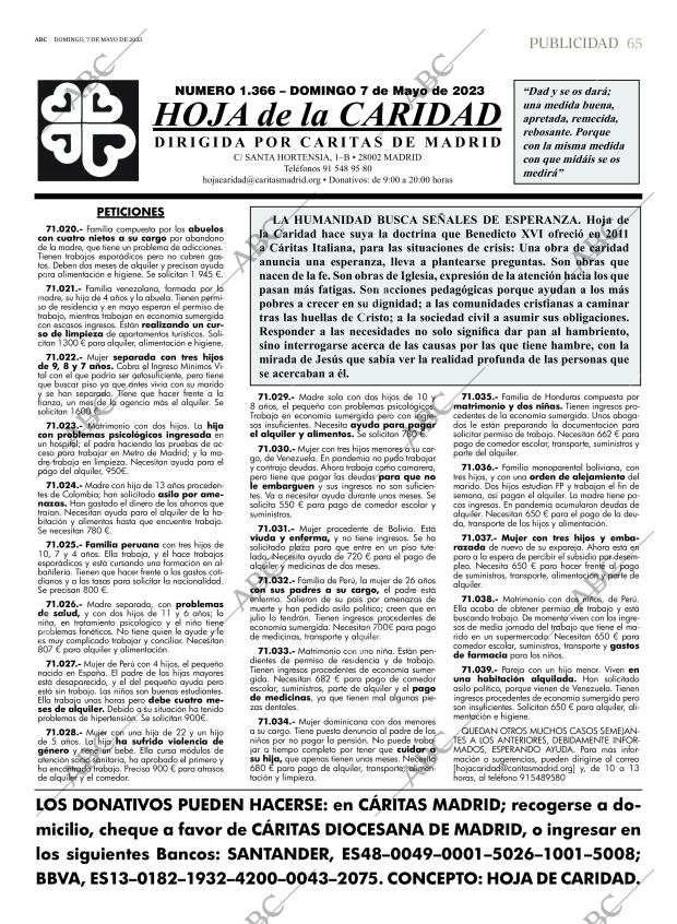 ABC SEVILLA 07-05-2023 página 65