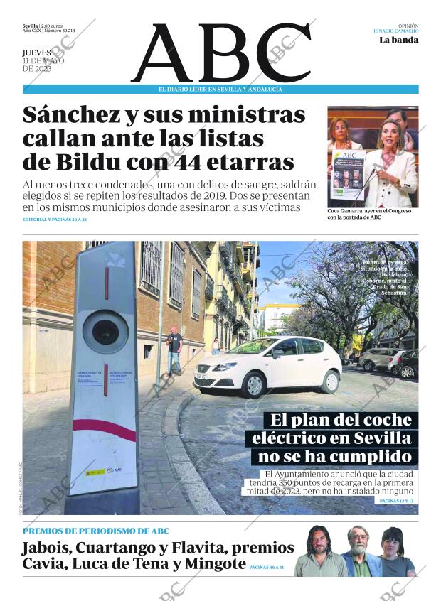 ABC SEVILLA 11-05-2023 página 1