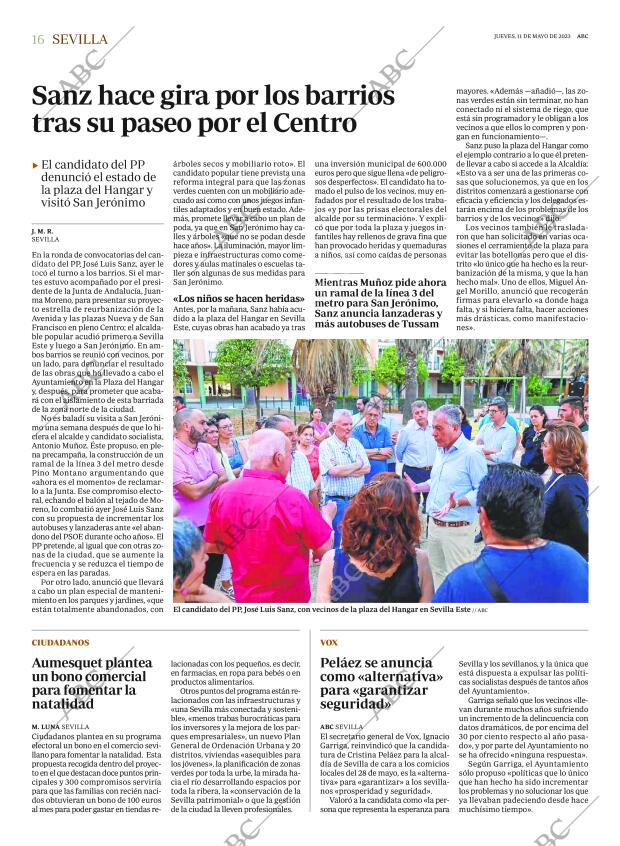 ABC SEVILLA 11-05-2023 página 16