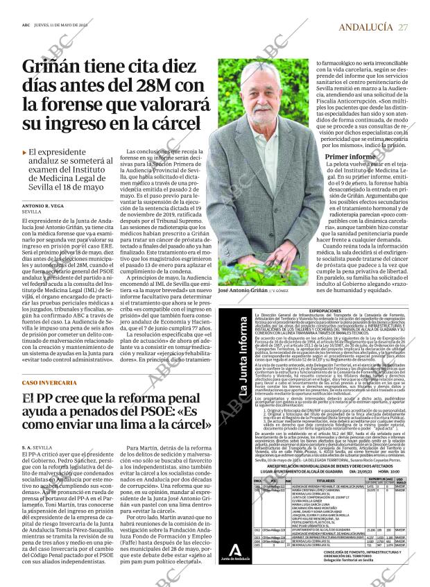 ABC SEVILLA 11-05-2023 página 27