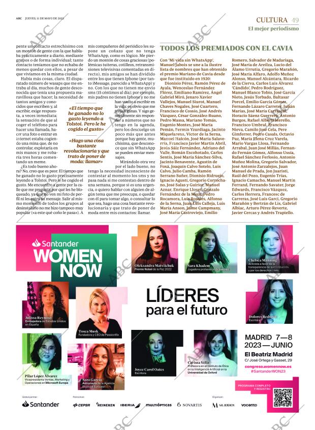 ABC SEVILLA 11-05-2023 página 49