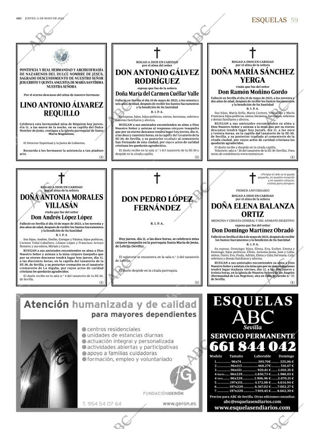 ABC SEVILLA 11-05-2023 página 59