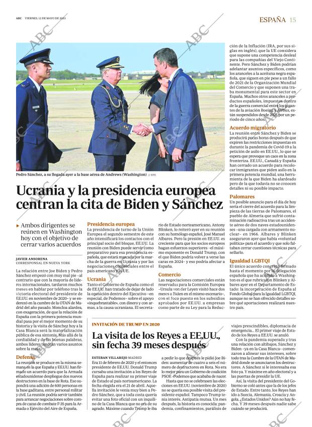 ABC MADRID 12-05-2023 página 15