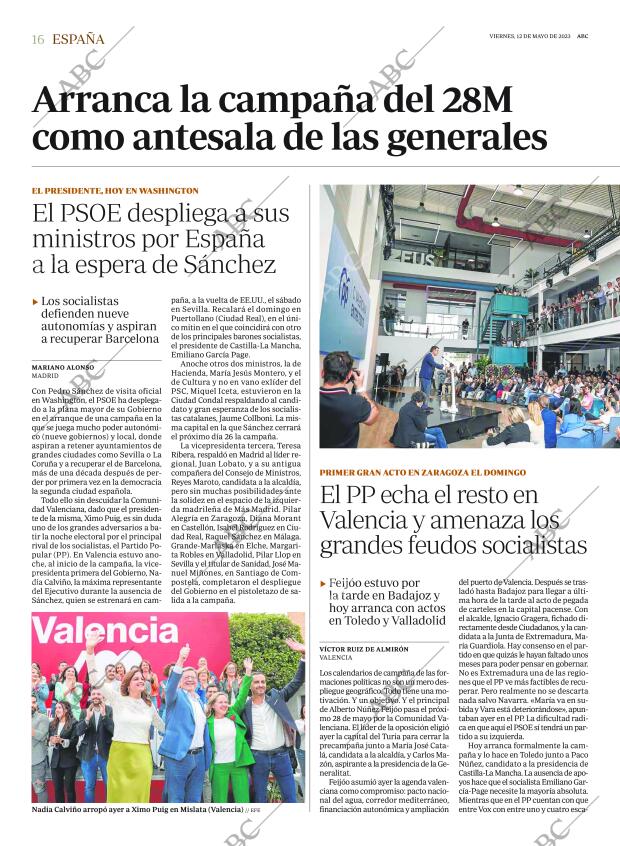 ABC MADRID 12-05-2023 página 16