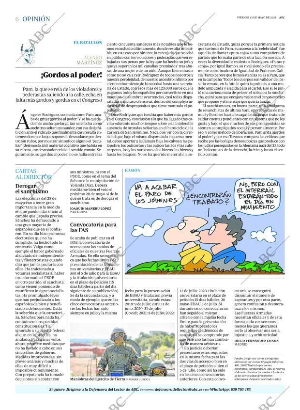 ABC MADRID 12-05-2023 página 6