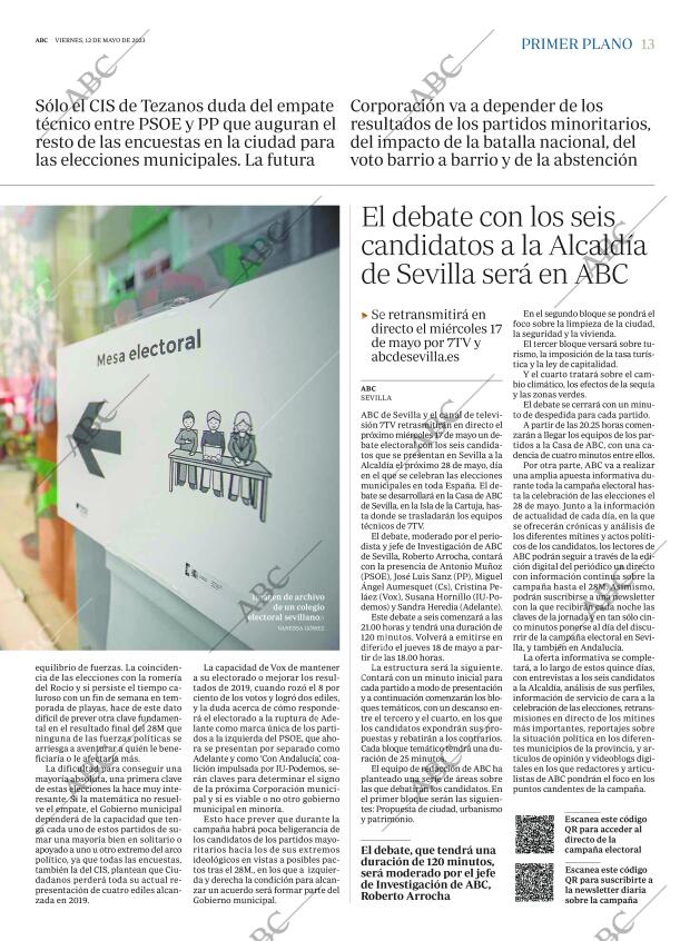 ABC SEVILLA 12-05-2023 página 13