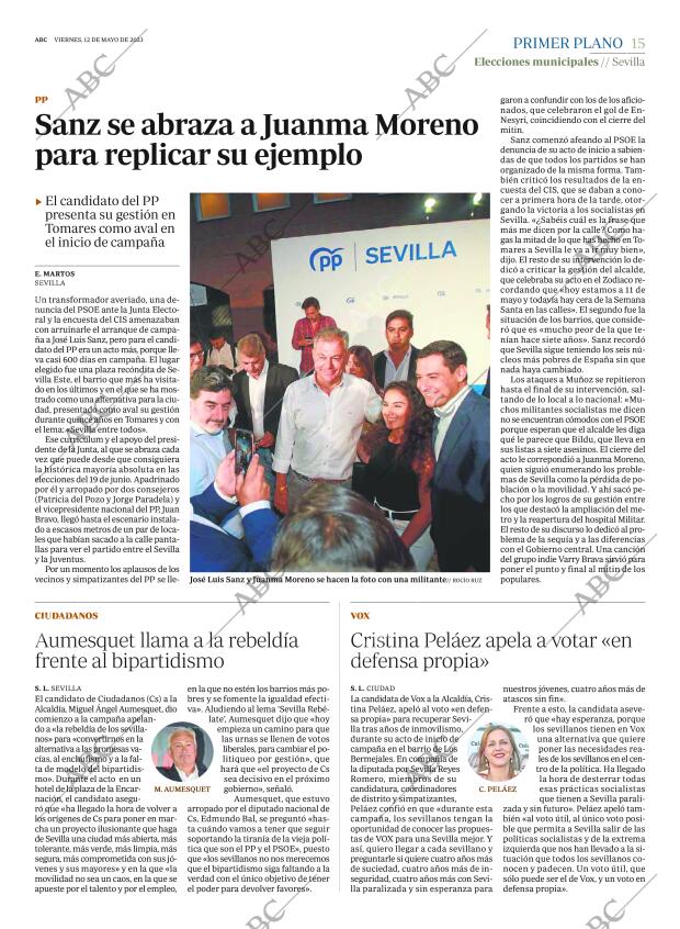 ABC SEVILLA 12-05-2023 página 15