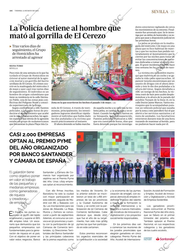 ABC SEVILLA 12-05-2023 página 23