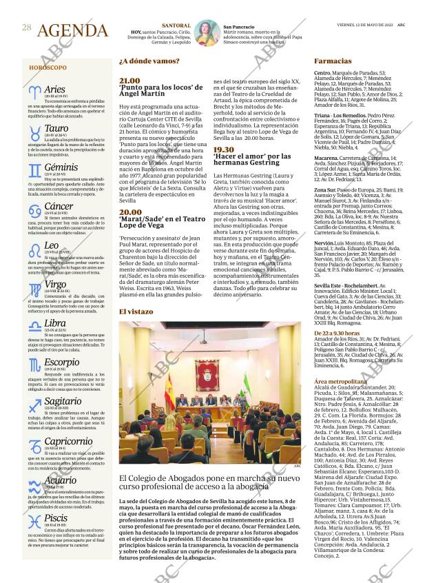 ABC SEVILLA 12-05-2023 página 28