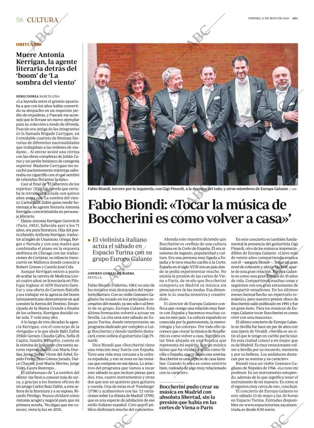 ABC SEVILLA 12-05-2023 página 58