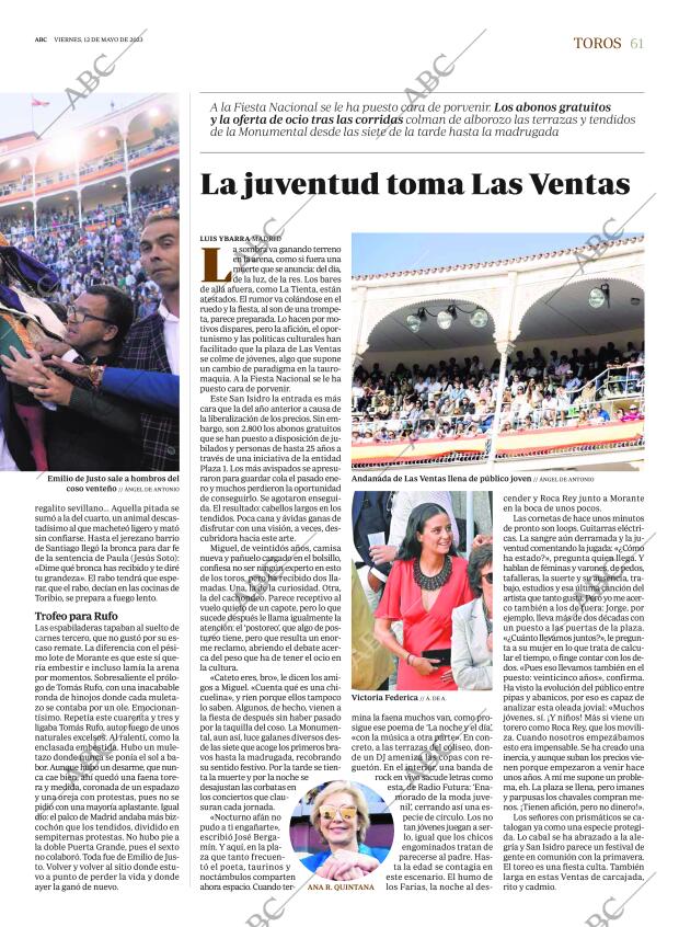 ABC SEVILLA 12-05-2023 página 61