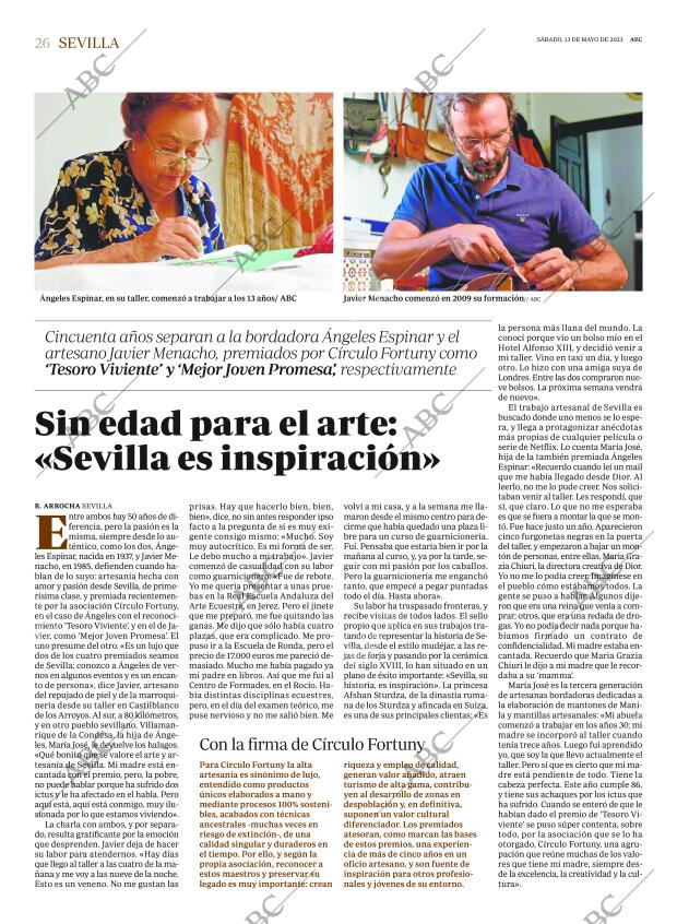 ABC SEVILLA 13-05-2023 página 26