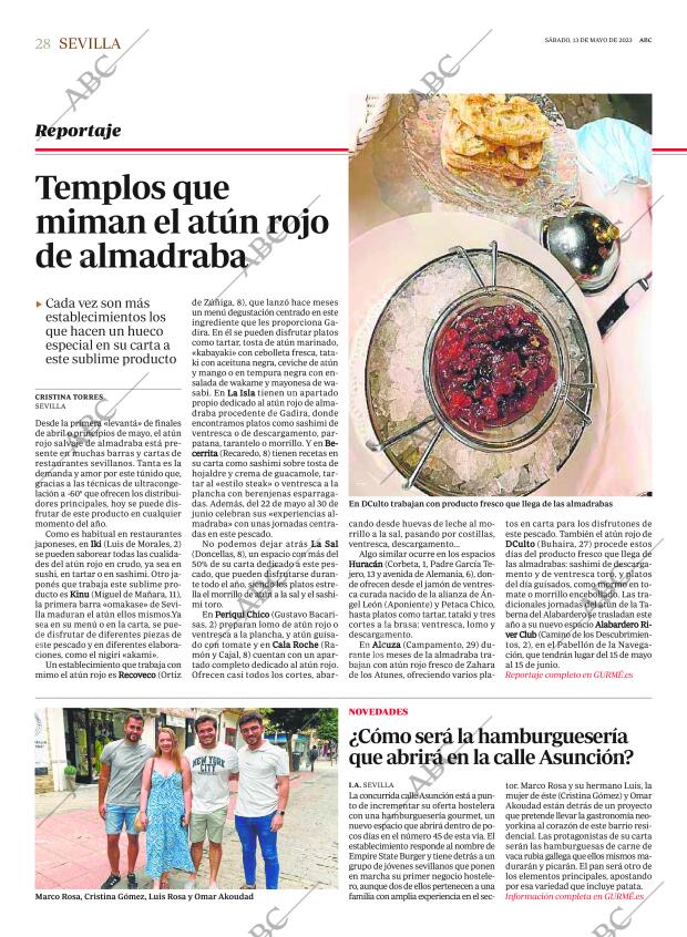 ABC SEVILLA 13-05-2023 página 28
