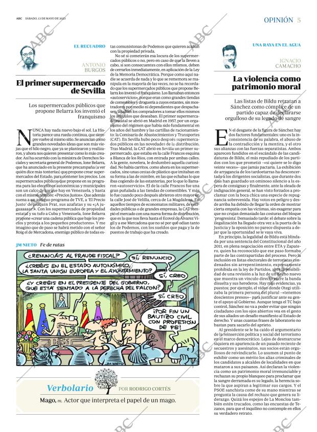 ABC SEVILLA 13-05-2023 página 5