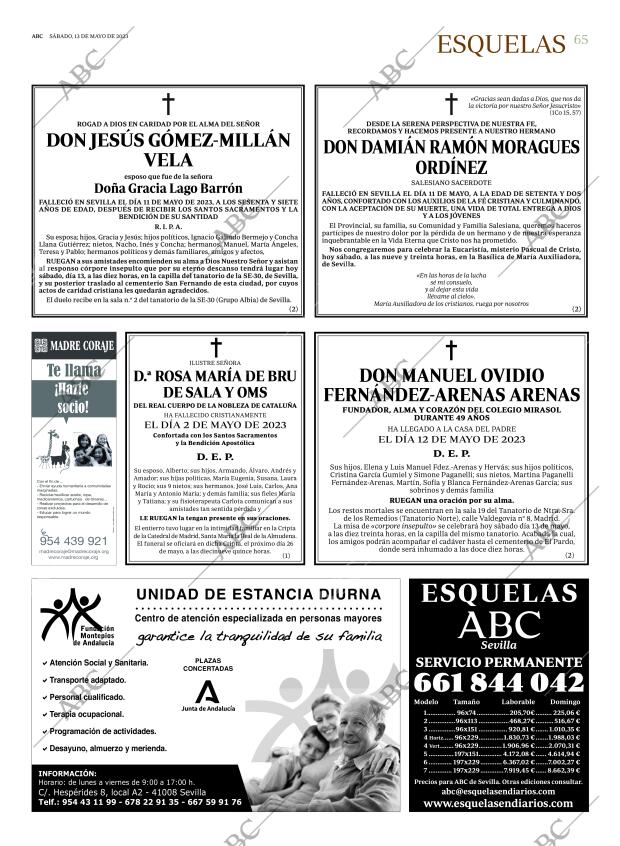 ABC SEVILLA 13-05-2023 página 65