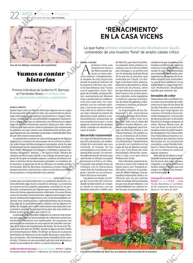 CULTURAL MADRID 13-05-2023 página 22