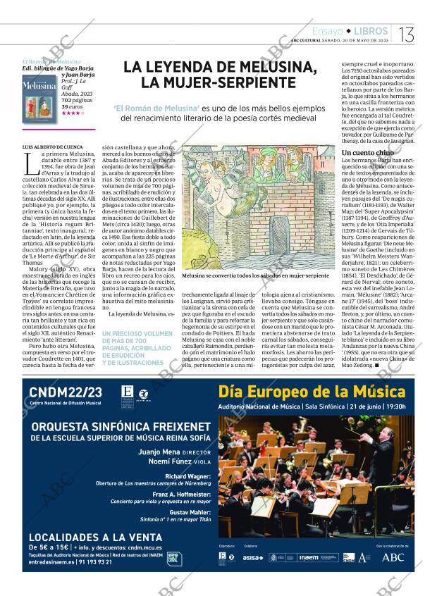 CULTURAL MADRID 20-05-2023 página 13