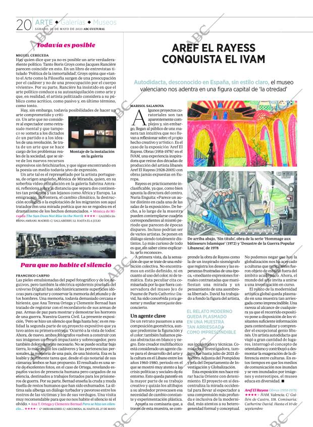 CULTURAL MADRID 20-05-2023 página 20