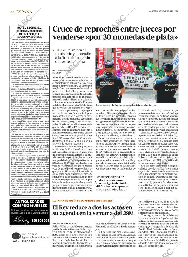 ABC MADRID 23-05-2023 página 22