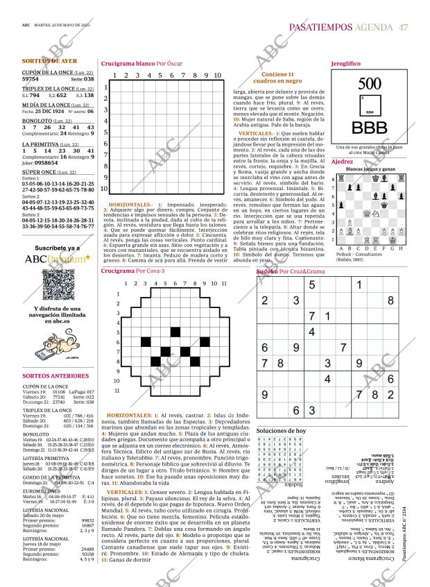ABC MADRID 23-05-2023 página 47
