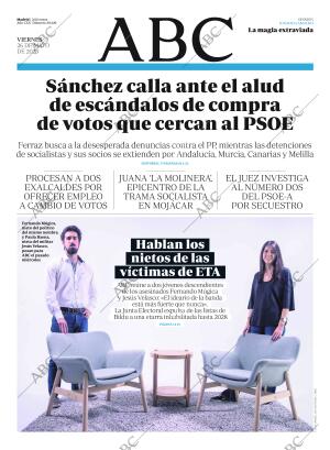 ABC MADRID 26-05-2023 página 1