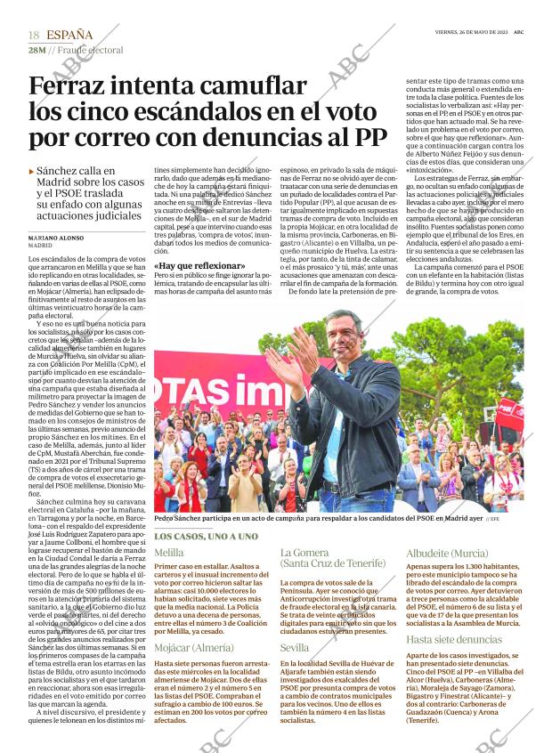 ABC MADRID 26-05-2023 página 18