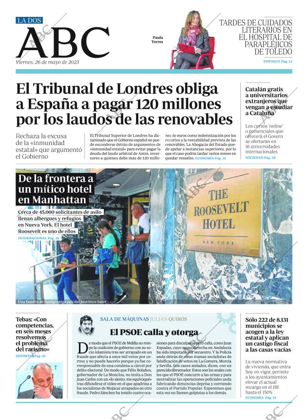 ABC MADRID 26-05-2023 página 2