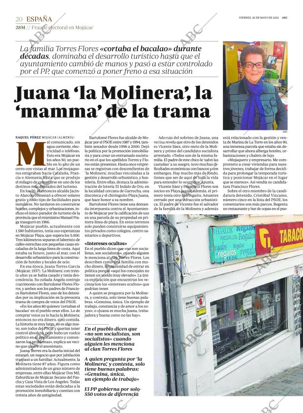 ABC MADRID 26-05-2023 página 20