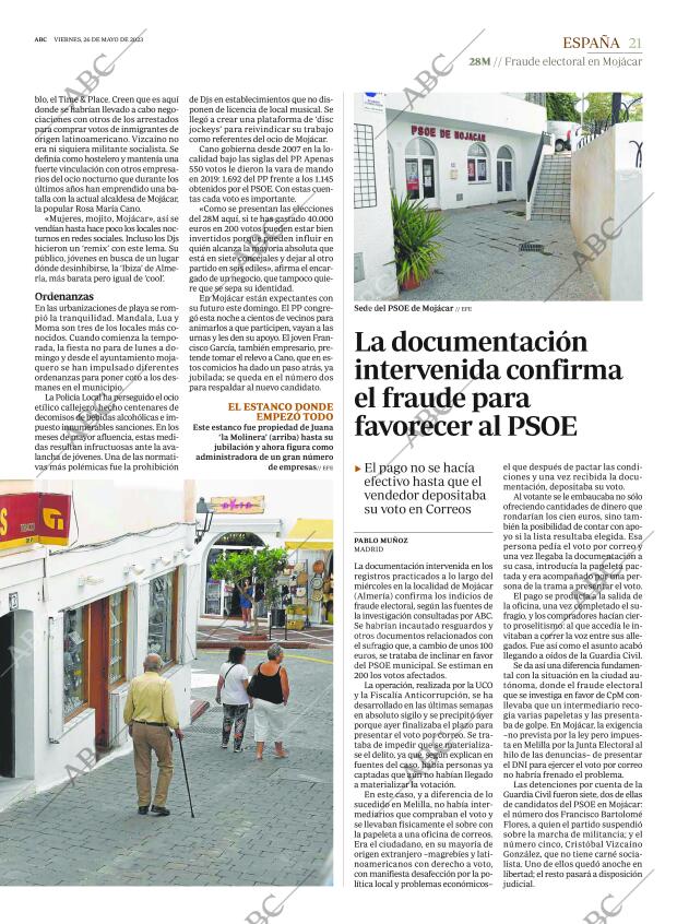 ABC MADRID 26-05-2023 página 21