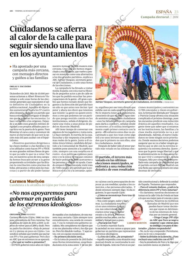 ABC MADRID 26-05-2023 página 23