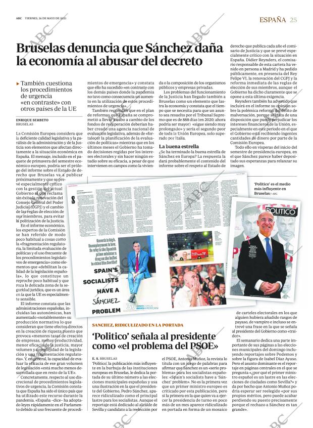ABC MADRID 26-05-2023 página 25