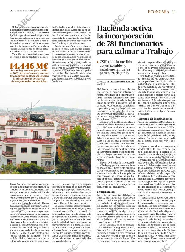 ABC MADRID 26-05-2023 página 33