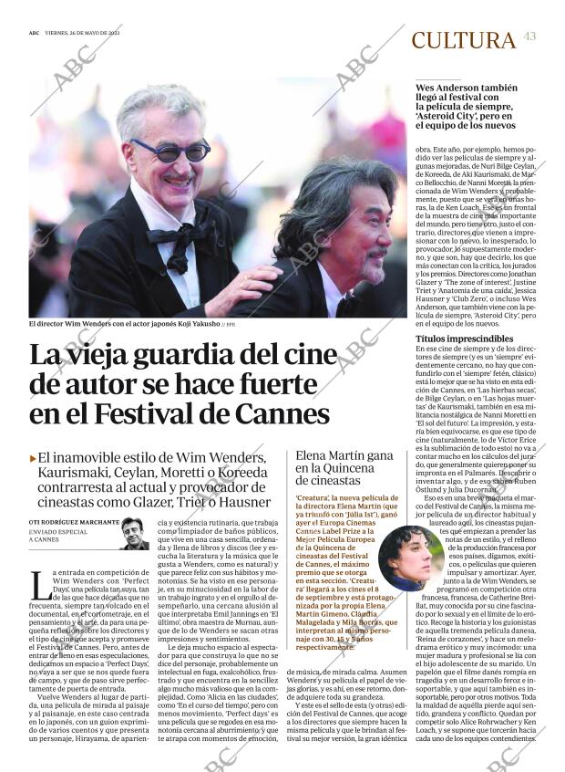 ABC MADRID 26-05-2023 página 43