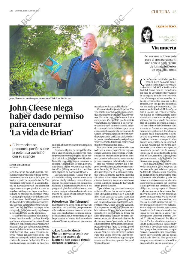 ABC MADRID 26-05-2023 página 45