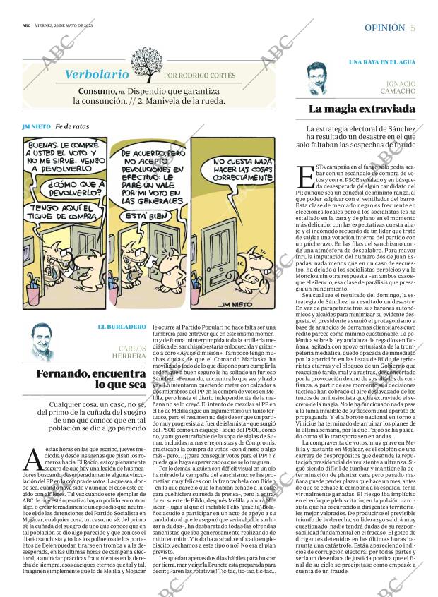 ABC MADRID 26-05-2023 página 5