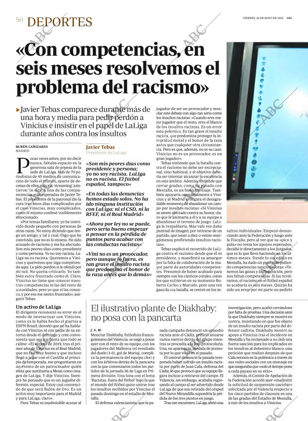 ABC MADRID 26-05-2023 página 50
