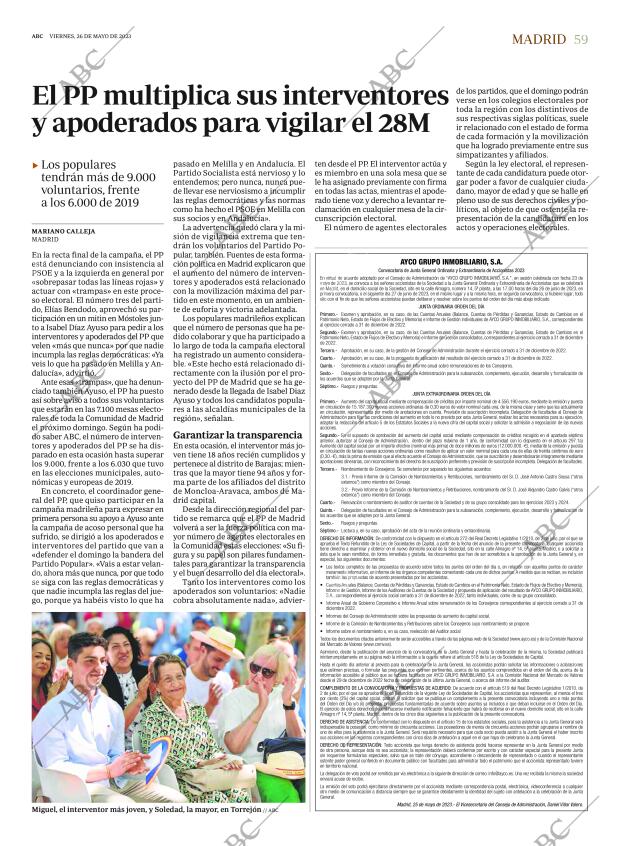 ABC MADRID 26-05-2023 página 59