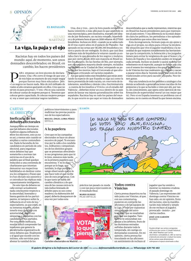 ABC MADRID 26-05-2023 página 8