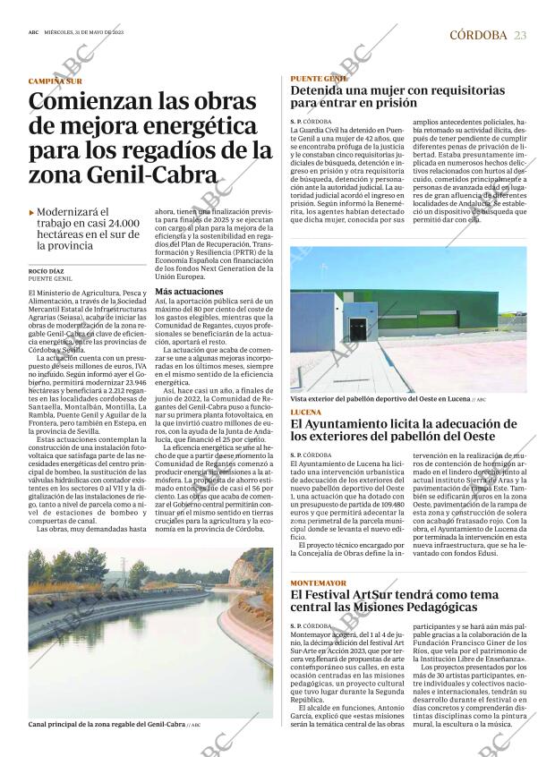 ABC CORDOBA 31-05-2023 página 23